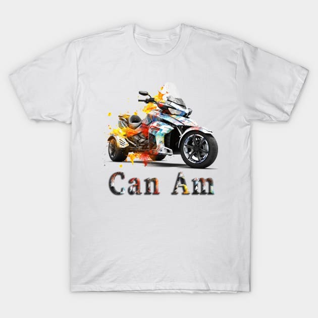 Can Am T-Shirt by Urban Archeology Shop Gallery